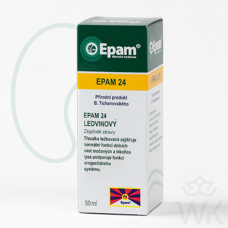 EPAM 24 „Obličkový” – prírodná podpora funkcie obličiek a močových ciest
